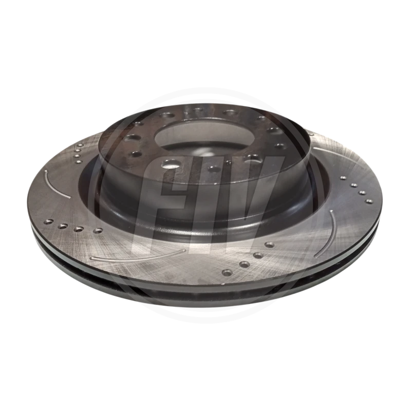 DISCO TOYOTA LC200, TUNDRA, LAND CRUISER TRAS 6H 2022/24 (PERFORADOS) GP BRAKES 1