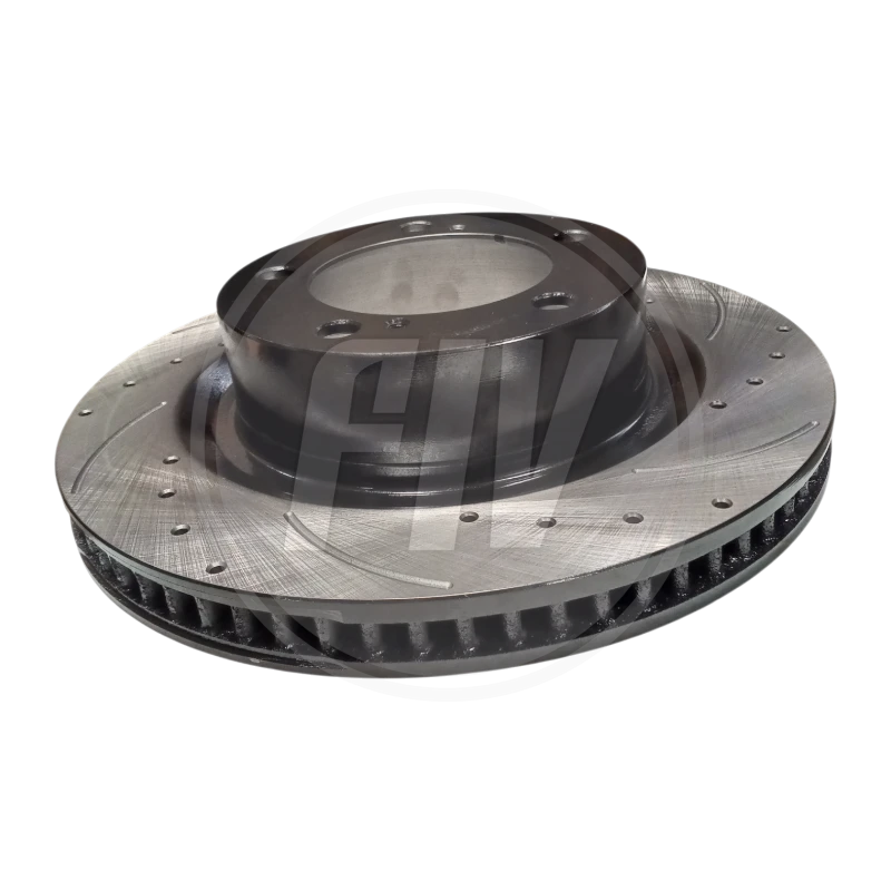 DISCO TOYOTA TUNDRA, RORAIMA, LC200 DEL (PERFORADOS) GP BRAKES 1