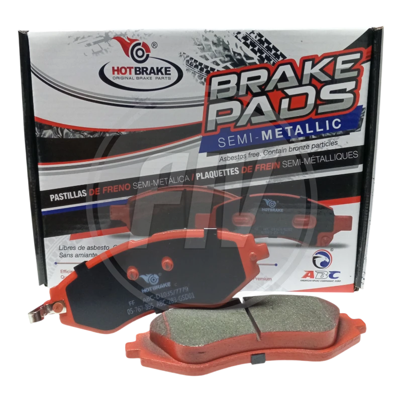 J.PASTILLAS CHEVROLET AVEO, OPTRA, DAEWOO LANOS R14 (HOT BRAKE) 1