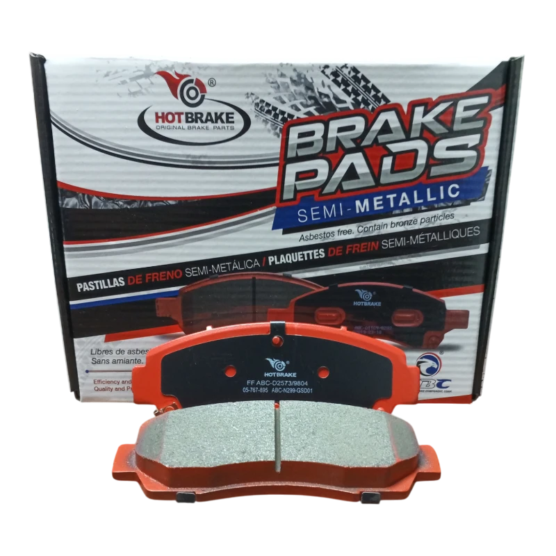 J. PASTILLAS FORD TERRITORY DEL (HOT BRAKE) SEMI-METALICA 1