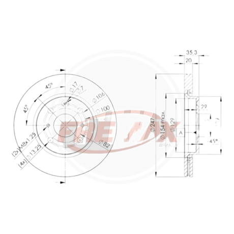 DISCO JAC ARENA J2 DEL (FREMAX) 2