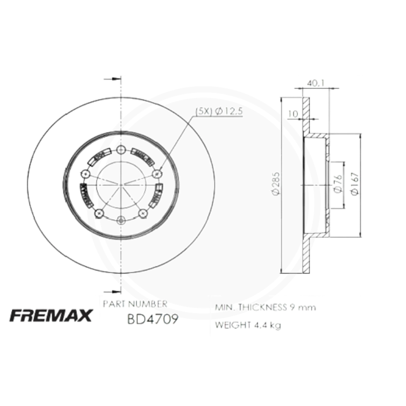DISCO JAC J6, TEPUY DEL (FREMAX) 2