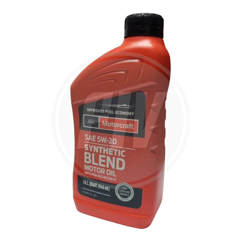 ACEITE MOTOR DE GASOLINA SEMI-SINTETICO 5W-20 1LT (MOTORCRAFT) 1