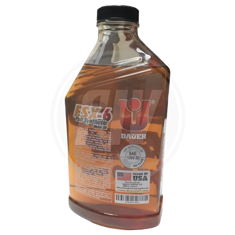 ACEITE FULL SINTETICO 10W30 PARA MOTORES A GASOLINA API SN ( 946ML) 2