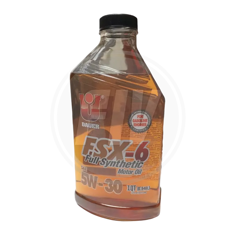 ACEITE MOTOR DE GASOLINA FULL SINTETICO 5W30 1LT (DAUER) 1