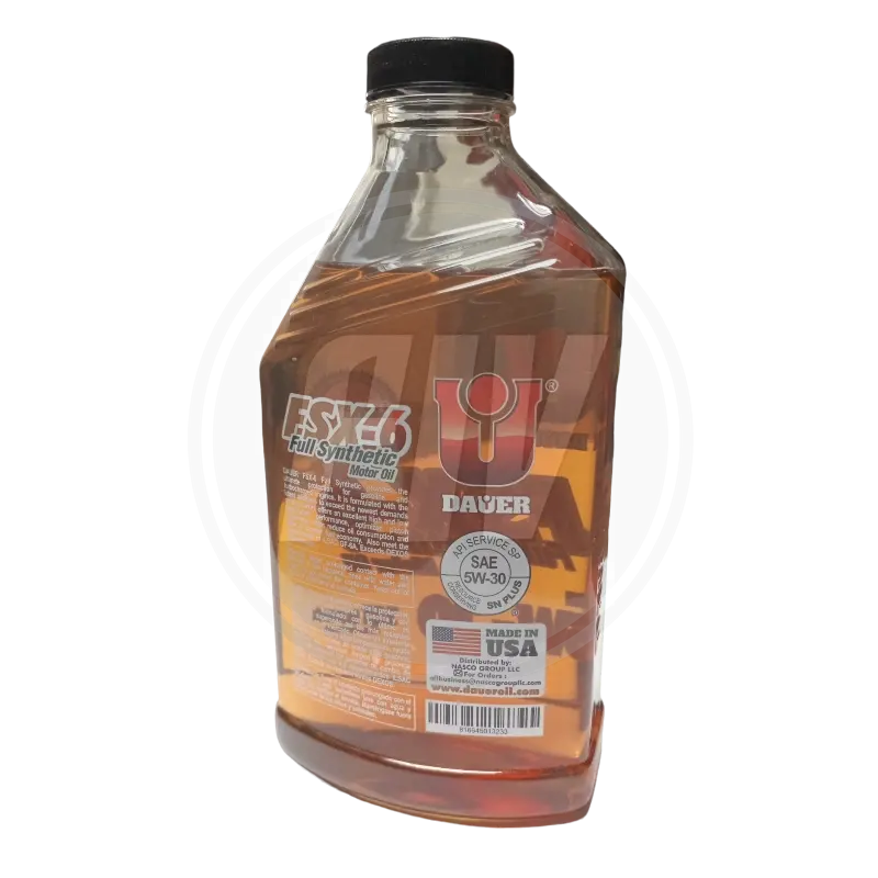 ACEITE MOTOR DE GASOLINA FULL SINTETICO 5W30 1LT (DAUER) 2