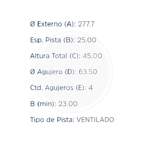 DISCO FORD ECOSPORT 4X4 2.0L (HIPPER FREIOS) 3