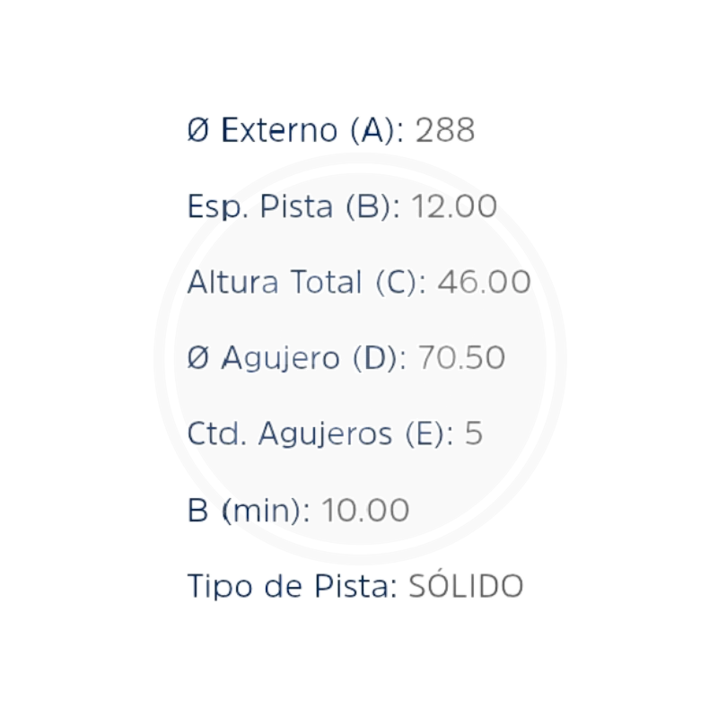 DISCO CHEVROLET ORLANDO TRAS. (HIPPER FREIOS) 3