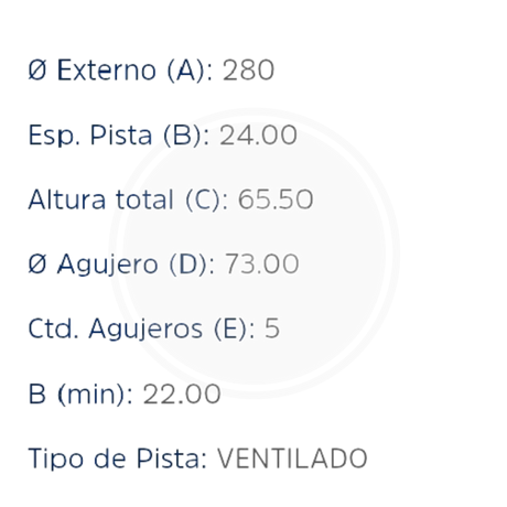 DISCO FIAT DUCATO DEL. (HIPPER FREIOS) 3