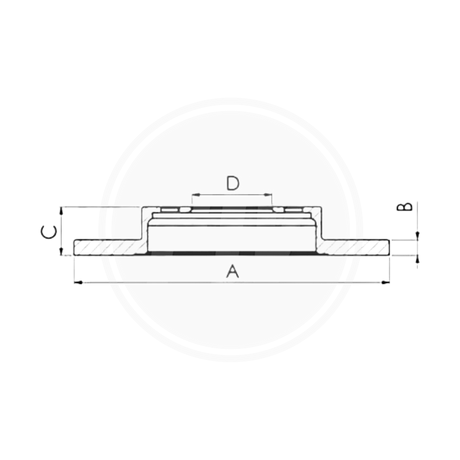 DISCO MERCEDEZ SPRINTER 313 RUEDA SENCILLA DEL. (HIPPER FREIOS) 2