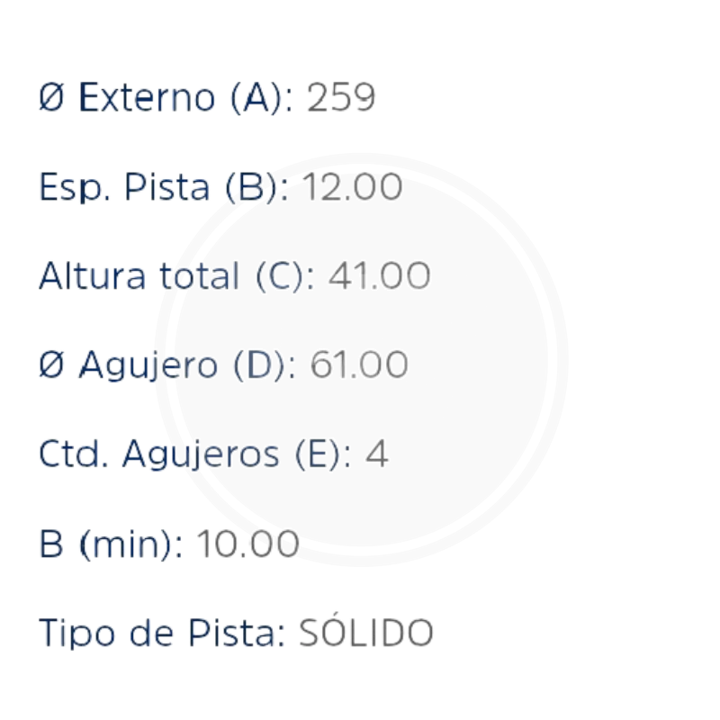 DISCO RENAULT LOGAN SOLIDO DEL. (HIPPER FREIOS) 3