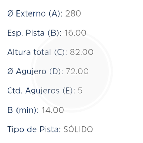 DISCO FIAT DUCATO TRAS. (HIPPER FREIOS) 3