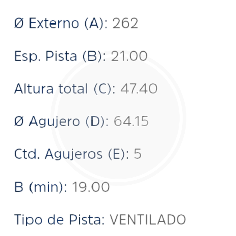 DISCO HONDA CIVIC 2007 EMOTION DEL. (HIPPER FREIOS) 3