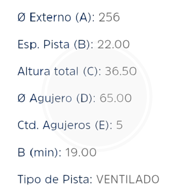 DISCO VOLKSWAGEN FOX (HIPPER FREIOS)  3