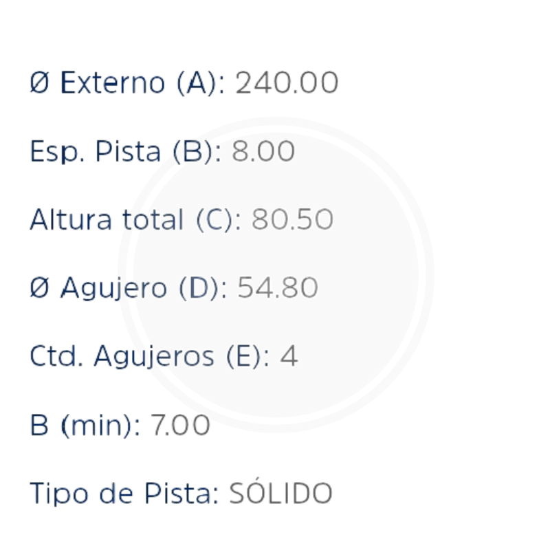 DISCO RENAULT MEGANE II TRAS. (HIPPER FREIOS) 3