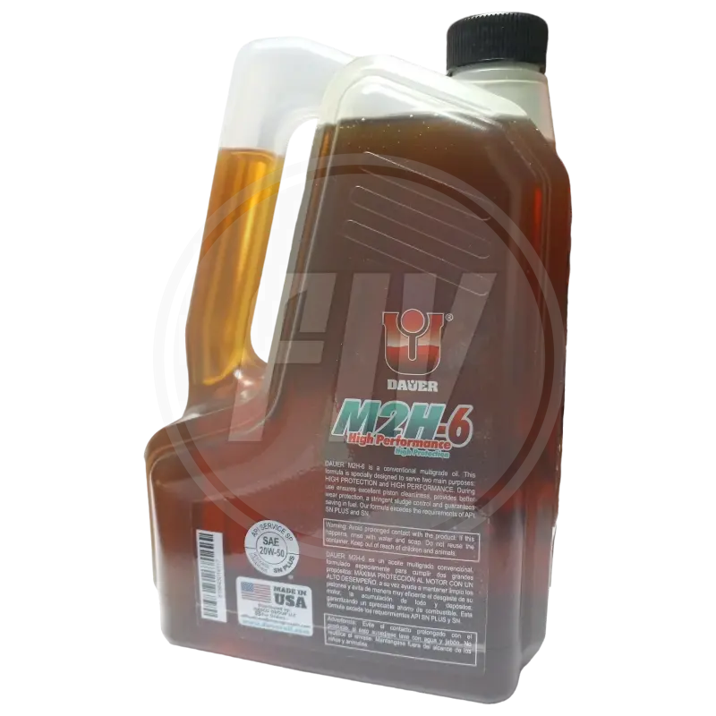ACEITE MINERAL 20W50 PARA MOTORES A GASOLINA API SN GALON (DAUER) 2
