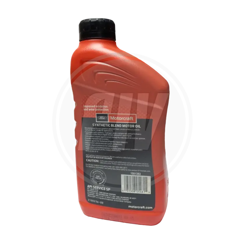 ACEITE DE MOTOR GASOLINA SEMI-SINTETICO 10W-30 API SN 1LT(MOTORCRAFT) 2