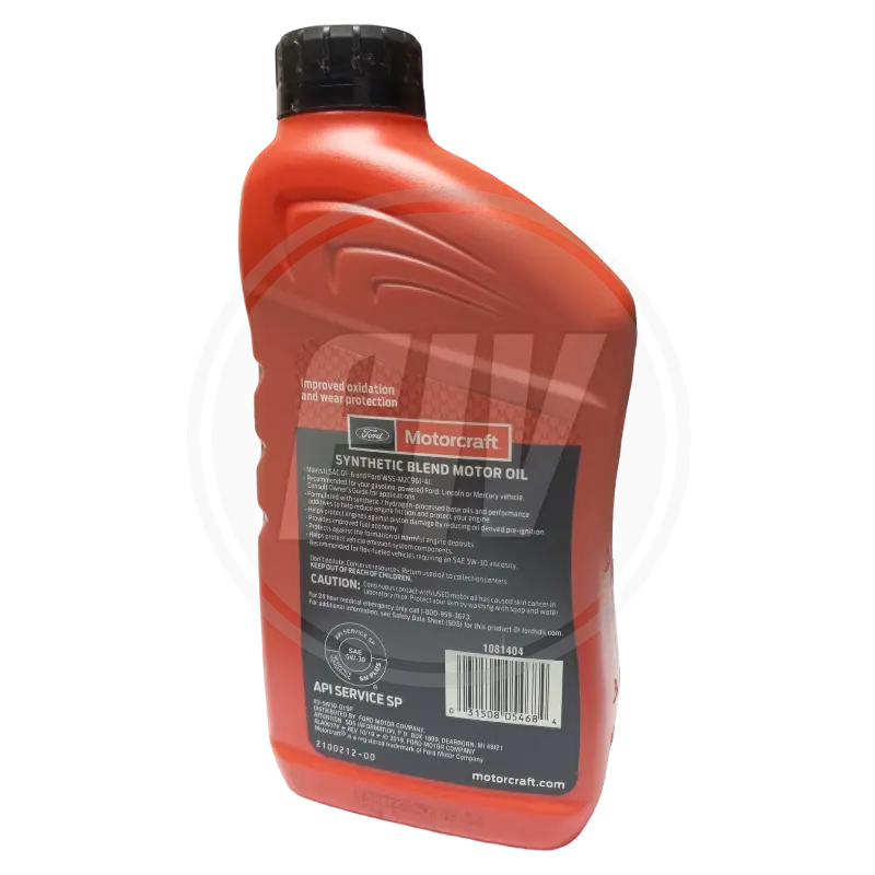 ACEITE MOTOR DE GASOLINA SEMI- SINTETICO 5W-30 1LT(MOTORCRAFT) 2