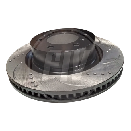 DISCO TOYOTA LC200, TUNDRA, LAND CRUISER DEL 6H 2022/24 (PERFORADOS) GP BRAKES 1