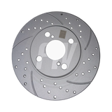 DISCO DE FRENO TOYOTA COROLLA NEW SENSATION 1.6L ( PAST 7154)(GMQ PERFORADOS) 2