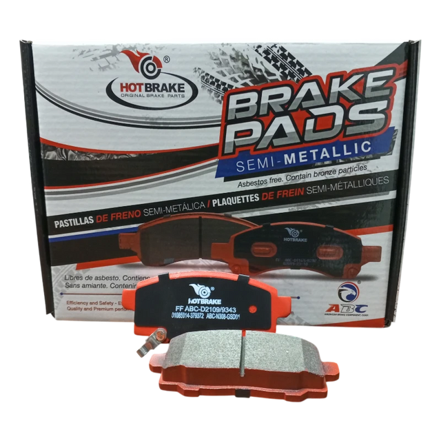 J. PASTILLAS JAC T8 EXTREME TRAS (HOT BRAKE) 1