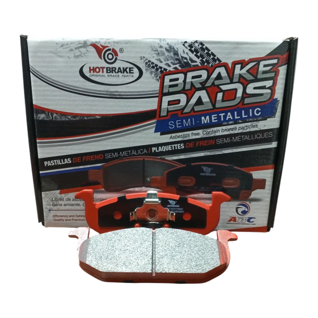 J. PASTILLAS MG 3 DEL (HOT BRAKE) SEMI-METALICA 1