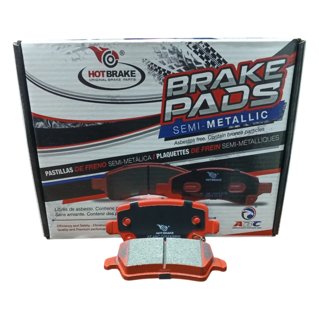 J. PASTILLAS FORD TERRITORY TRAS (HOT BRAKE) SEMI-METALICA 1