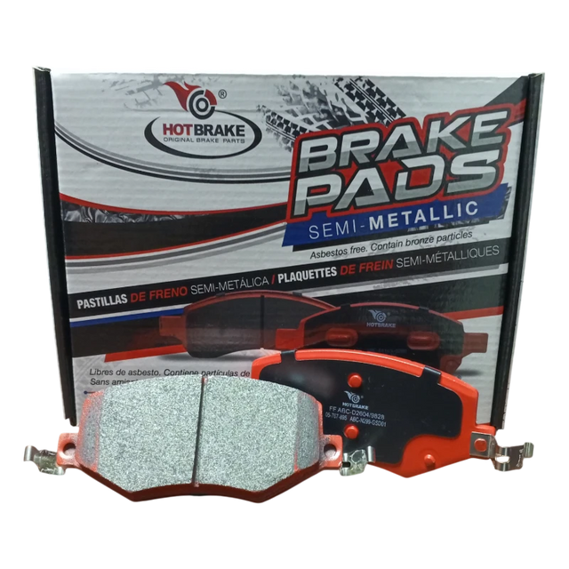 J. PASTILLAS JAC JS4 NEVADO  DEL (HOT BRAKE) SEMI-MET 1