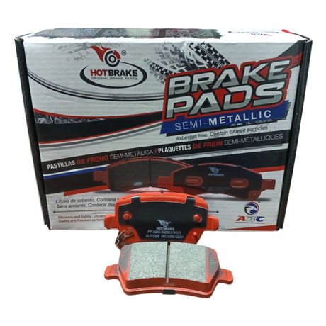 J. PASTILLAS JAC JS4 NEVADO TRAS (HOT BRAKE) SEMI-MET 1
