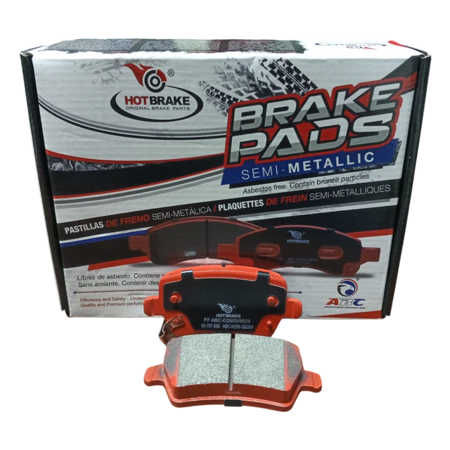 J. PASTILLAS JAC JS4 NEVADO TRAS (HOT BRAKE) SEMI-MET 1
