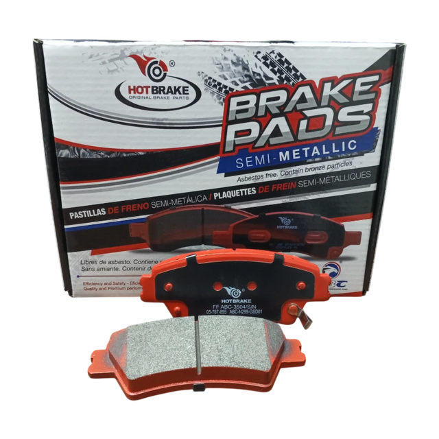 J. PASTILLAS JAC T9 AVENTURA TRAS (HOT BRAKE) SEMI-MET 1