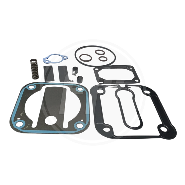 KIT EMPACADURA COMPRESOR DE AIRE FRENO FORD CARGO 815 (CON RESORTE) 1