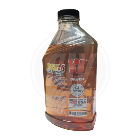 LUBRICANTE FULL SINTETICO 5W20 PARA MOTORES A GASOLINA API SN 1LT (DAUER) 2