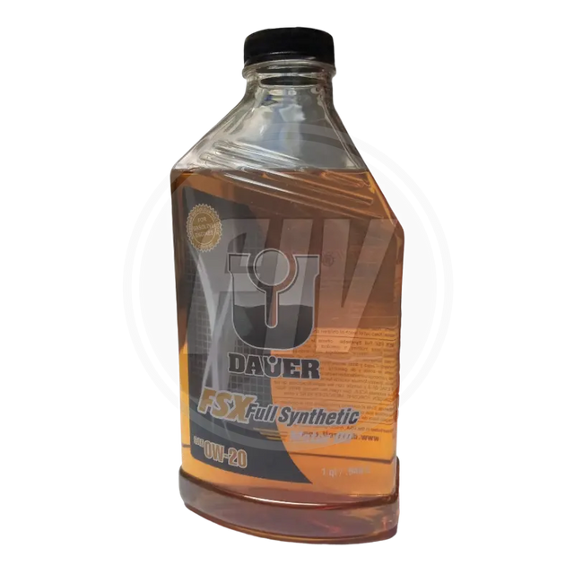 ACEITE DE MOTOR DE GASOLINA FULL SINTETICO 0W-20 API SN (DAUER) 1