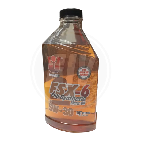 ACEITE MOTOR DE GASOLINA FULL SINTETICO 5W30 1LT (DAUER) 1