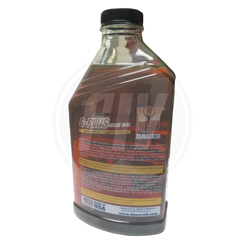 ACEITE PARA ENGRANAJE MINERAL 85W140(DAUER) 2