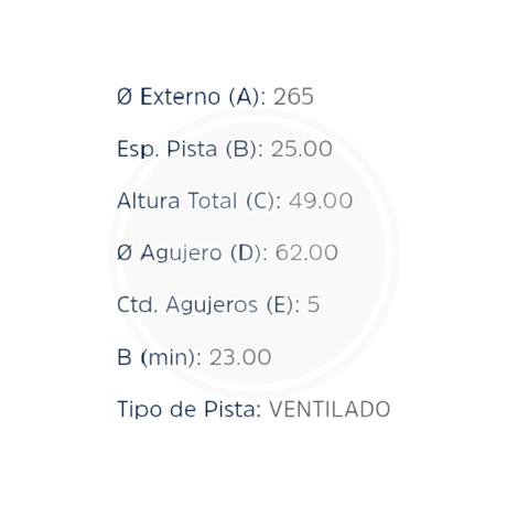 DISCO CHERY TIGGO 2.0L DEL. (HIPPER FREIOS) 3