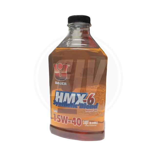 ACEITE MOTOR DE GASOLINA SEMI-SINTETICO  15W40 API  SP 1LT (DAUER) 1