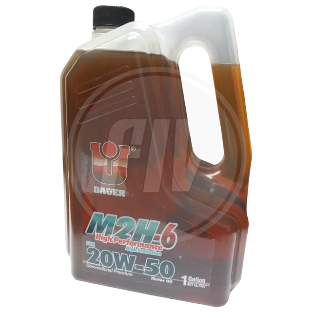 ACEITE MINERAL 20W50 PARA MOTORES A GASOLINA API SN GALON (DAUER) 1